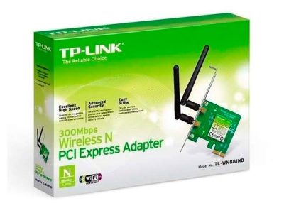 Adaptador PCI EXPRESS TPLINK  inalambrico