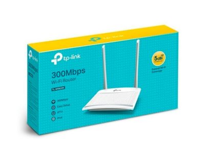 Router TPLINK Inalambrico N 300, 2 antenas externas