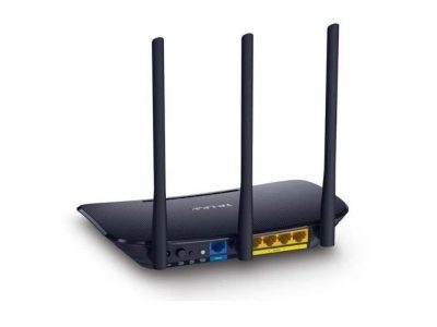 Router TPLINK Inalambrico 450 Mbps, 2.4 Ghz ,3 Antenas externas