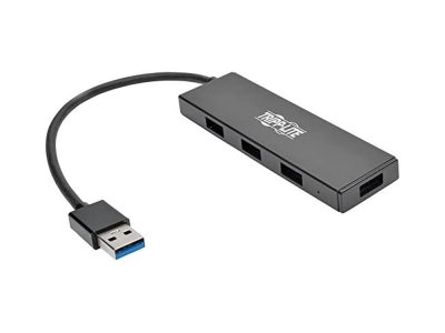 4-Port Ultra-Slim Portable USB 3.0 SuperSpeed Hub