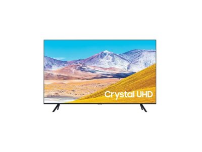 Televisor Samsung FLAT LED Smart TV 43 pulgadas Crystal UHD 4K  /3,840 x 2,160 / DVB-T2 / Bluetooth/ AirPlay 2 / Bixby desde el control /modo ambiente/ Modo Juego/ HDMI x 3/ USB x2 /abre y edita archivos de Office/ Garantía 1 año
