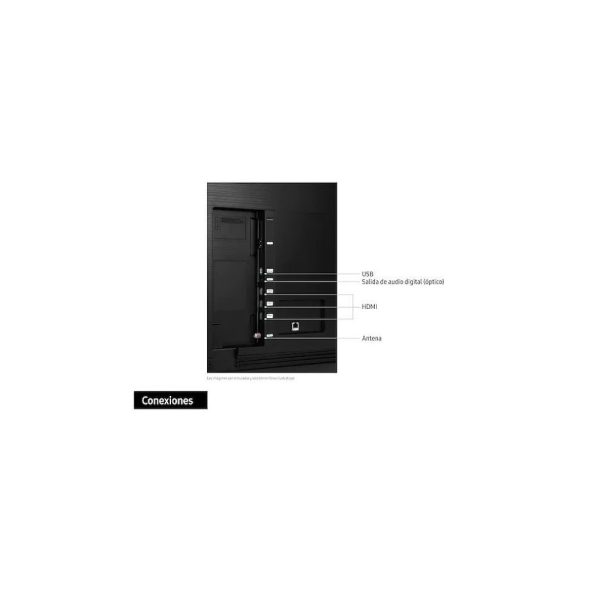 Televisor Samsung FLAT LED Smart TV 50 pulgadas UHD 4K  /3,840 x 2,160 / DVB-T2 / Bluetooth/ AirPlay 2 / Bixby / HDMI x 3/ USB x1 /LAN/abre y edita archivos de Office/ Garantía 1 año - Imagen 5