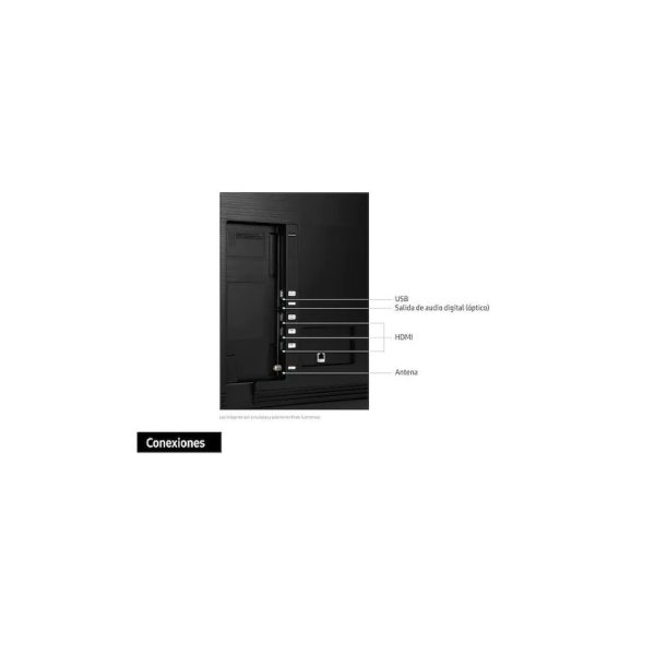 Televisor Samsung FLAT LED Smart TV 65 pulgadas UHD 4K  /3,840 x 2,160 / DVB-T2 / Bluetooth/ AirPlay 2 / Bixby / HDMI x 3/ USB x1 /LAN/abre y edita archivos de Office/ Garantía 1 año - Imagen 5