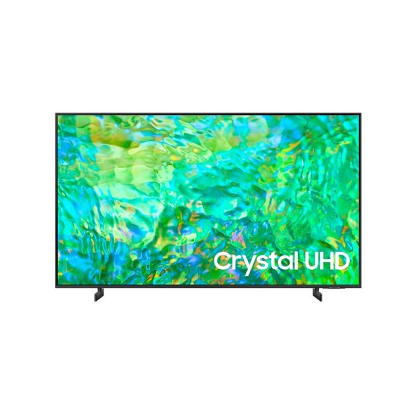 Televisor Samsung FLAT LED Smart TV 65 pulgadas Crystal UHD 4K  /3,840 x 2,160 / DVB-T2 /LAN/ Bluetooth/ AirPlay 2 / Bixby desde el control /modo ambiente/ Modo Juego/ HDMI x 3/ USB x2 /abre y edita archivos de Office/ control de voz/Garantía 1 año