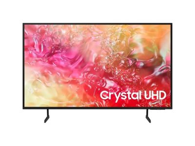 Televisor Samsung FLAT LED Smart TV 70 pulgadas Crystal UHD 4K  /3,840 x 2,160 /HDR / DVB-T2 /LAN /WIFI 5 / Bluetooth 5.2 / Google Meet / AirPlay 2 /modo ambiente/ Modo Juego/ HDMI x 3/ USB x1 /abre y edita archivos de Office/ Garantía 1 año, Ficha técnica completa en www.samsung.com.co