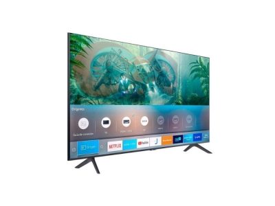 Televisor Samsung FLAT LED Smart TV 85 pulgadas Crystal UHD 4K  /3,840 x 2,160 / DVB-T2 / Bluetooth/ AirPlay 2 / Bixby desde el control /modo ambiente/ Modo Juego/ HDMI x 3/ USB x2 /abre y edita archivos de Office/ Garantía 1 año