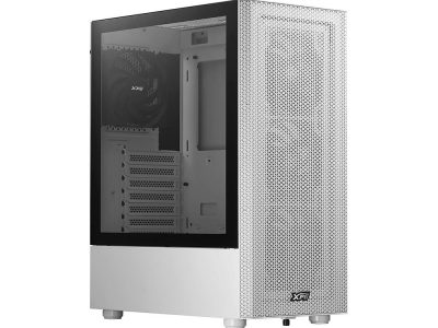 XPG VALOR MESH, Black, ATX Mid Tower, 3.5incx2, I/O: USBx2, HD Audiox1, Resetx1, Powerx1, Fan: Frontx3, Rearx1, 2 Years Warranty