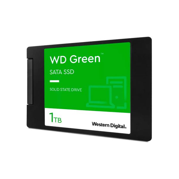 Unidad de estado sólido interna SSD Western Digital Green 1TB  con puerto SATA y factor de forma 2.5” (7mm), creado para las necesidades más básicas del cómputo diario, pero con un rendimiento y velocidad mayor que una unidad mecánica. - Imagen 4