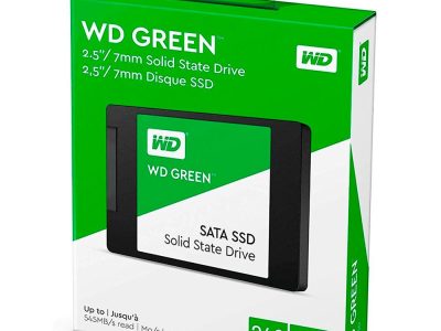 Unidad de Estado Solido SSD WESTERN DIGITAL 240gb COLOR Negro Verde