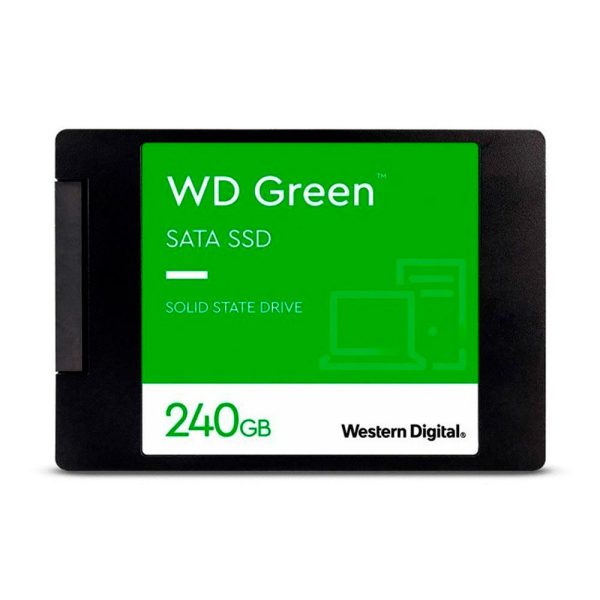 Unidad de Estado Solido SSD WESTERN DIGITAL 240gb COLOR Negro Verde - Imagen 3