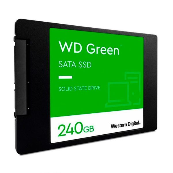 Unidad de Estado Solido SSD WESTERN DIGITAL 240gb COLOR Negro Verde - Imagen 4