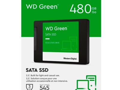 Disco WESTERN DIGITAL ssd Green  2.5 sata COLOR Negro