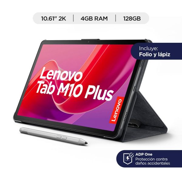 Tablet LENOVO 10.61” Pulgadas M10 RAM 4GB Disco SSD 128GB COLOR Gris - Imagen 3