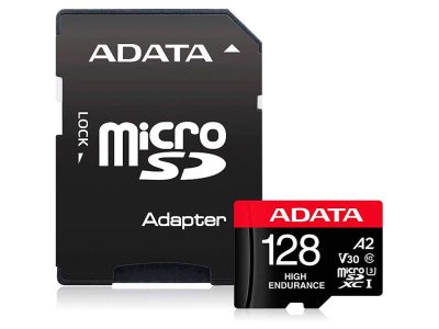 Memoria Micro SD ADATA 128GB DXC/SDHC UHS - Alta Resistencia V30