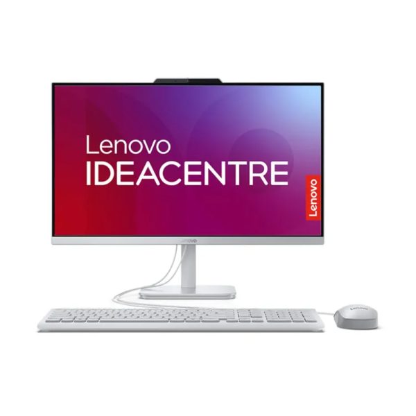 Todo en uno Lenovo A100 Intel N100 23,8 Pulgadas FHD Memoria 8GB Estado Solido 512GB Linux Color Gris