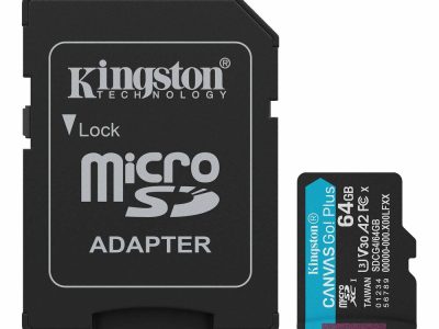 Memoria micro sd 64GB Canvas Go Plus Gen4 200MB/s A2 U3 V30 Card + Adapter