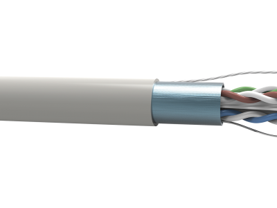 CABLE TRANSMISION DE DATOS GIGALAN F/UTP 23AWGX4P CAT .6A LSZH