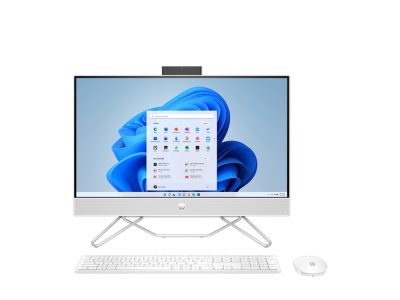 HP AIO Core i3-1215U /24-cb1002la / 8GB / 128GB & 1TB / Win11 / Keyb+M Wireless / White CarmenB 24 pulgadas