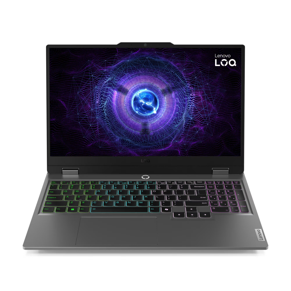 Portátil Lenovo LOQ 15IRX9 Intel Core i7 14700HX 15,6 Pulgadas FHD Memoria 16GB Estado Solido 512GB Tarjeta de Video Nvidia RTX 4060 8GB Windoes 11 Home Color Gris. - Imagen 2