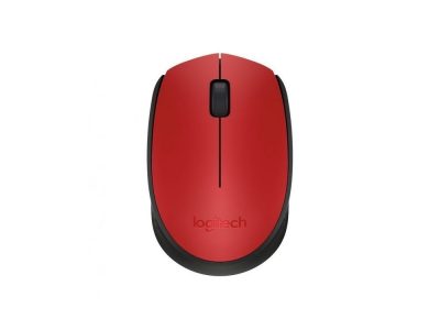 Mouse M170 Logitech Inalámbrico Rojo