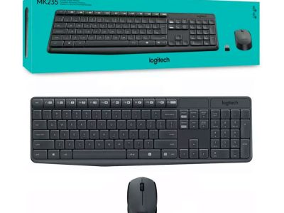 Combo Teclado/Mouse MK235 Logitech Gris