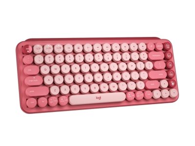 TECLADO INALAMBRICO POP ROSADO