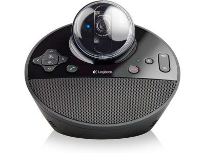 Cámara Web LOGITECH Todo En Uno Manos Libres COLOR Negro