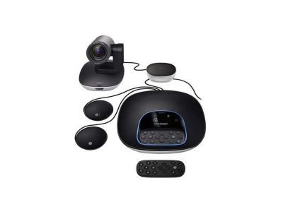 Cámara LOGITECH Para Videoconferencia Microfono X2 COLOR Negro