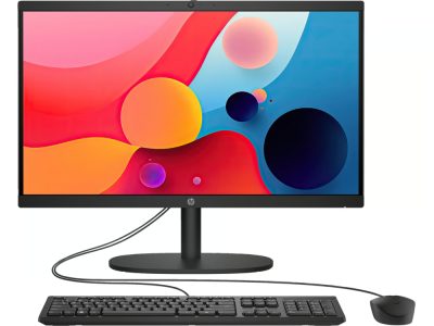 HP AIO 22-dg0011la INTEL PROCESSOR N100 (ALDER LAKE-N) RAM 8GB (1x8GB) DDR5 4800 NECC/SSD 256G 2280 PCIe NVMe Value/Non-Touch/21.5 FHD Antiglare VA/UMA/Jet Black no card reader - HD Camera/FREEDOS