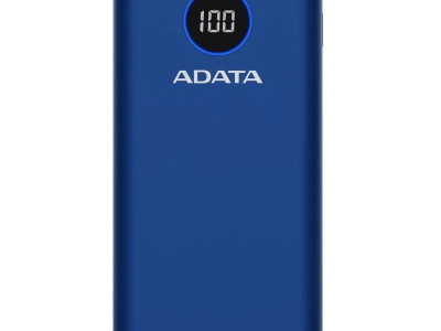 Power Bank 20000mAh azul digital /2 puertos usb quick charge + 1 Puerto Tipo C Salida + 1 Puerto Tipo C Entrada