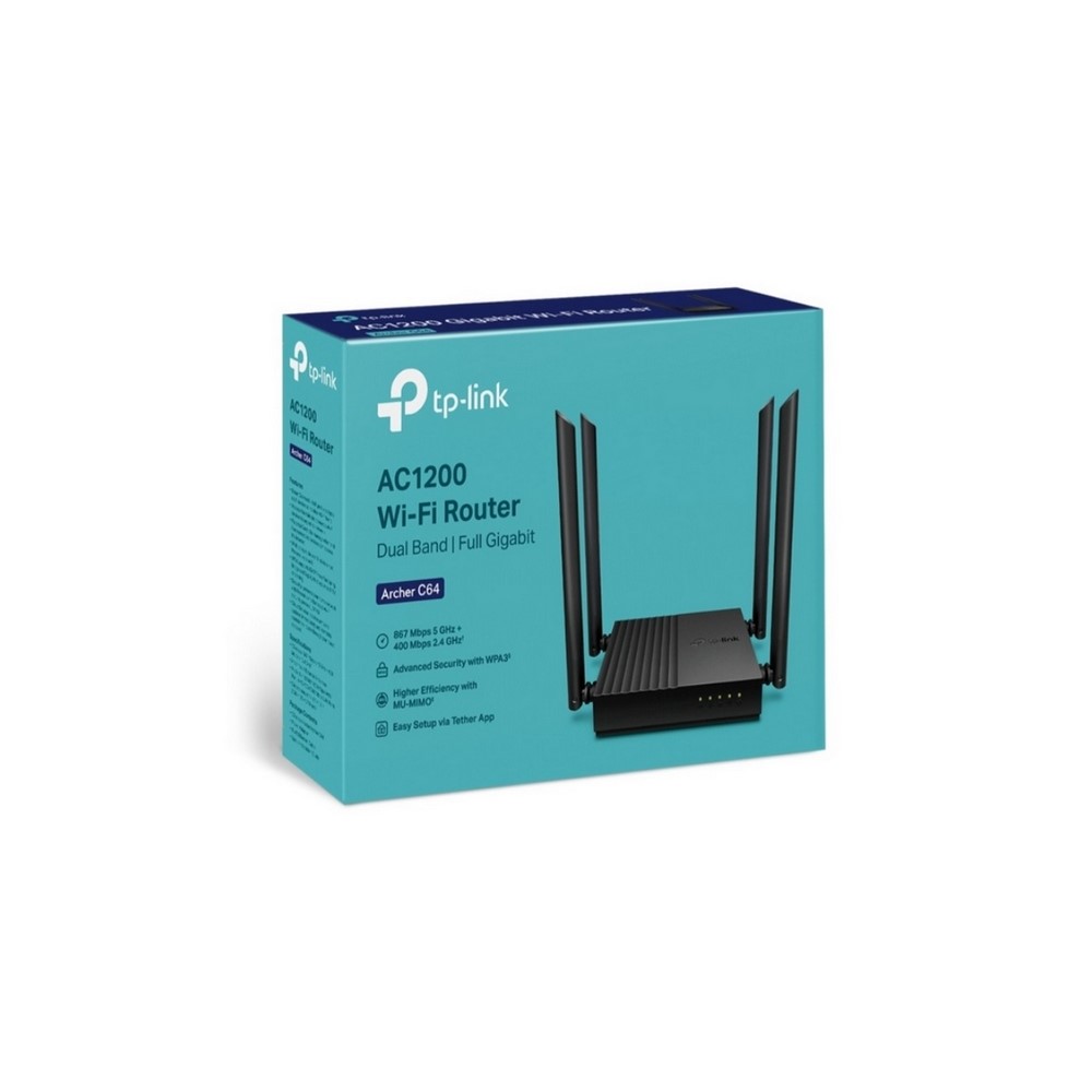Router Tplink WiFi MU-MIMO inalámbrico AC1200 - Imagen 4