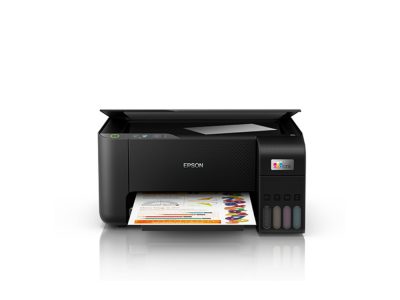 Impresora EPSON Multifuncional Color Ecotank L3210 COLOR Negro