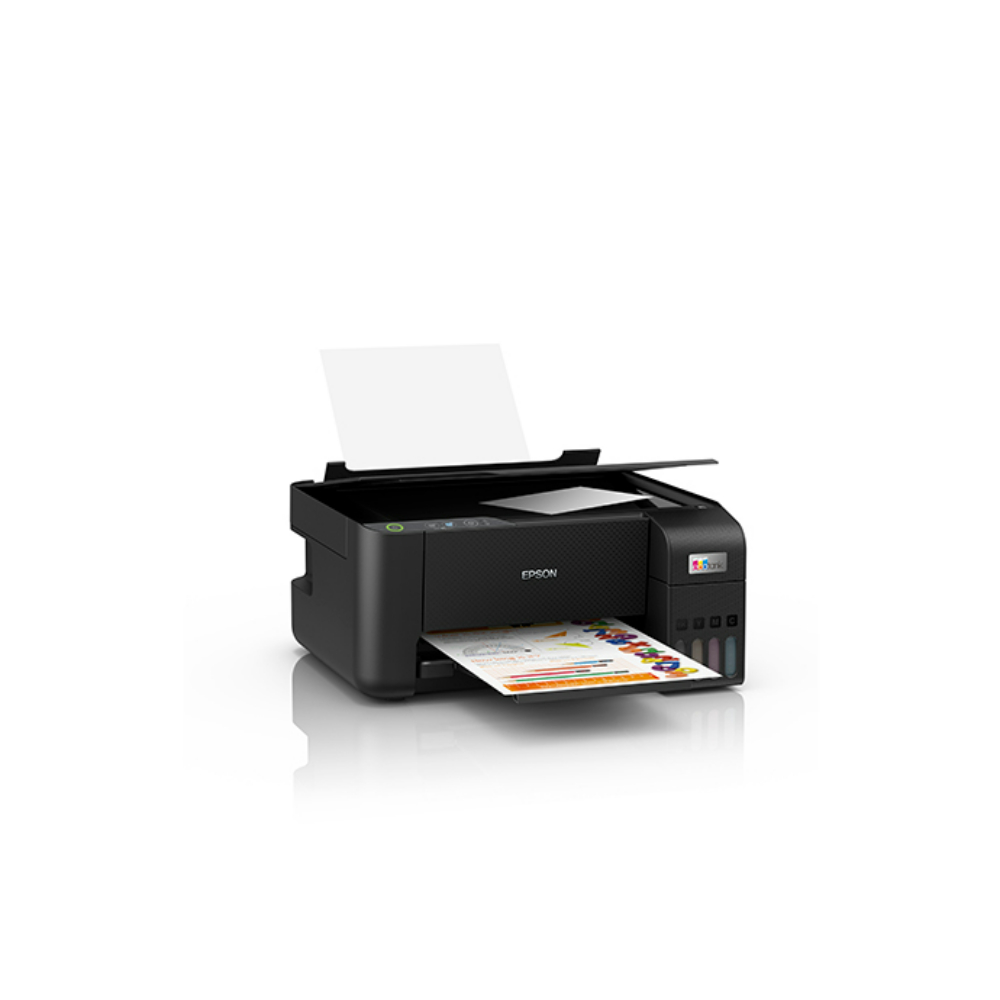Impresora EPSON Multifuncional Color Ecotank L3210 COLOR Negro - Imagen 2