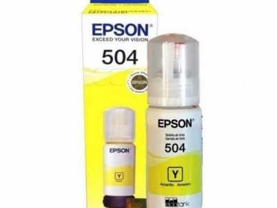 Botella de Tinta EPSON T504420 AL L4150/L4160 COLOR Amarillo