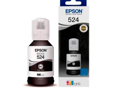 Botella de Tinta EPSON T524120 AL L15150 Negro Pigmentada