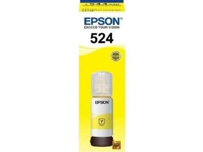 Botella de Tinta EPSON T524420 AL L15150 COLOR Amarillo Pingmentada