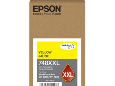 Cartuchos de Tinta Epson Yellow T748XXL420-AL para WorkForce WF-6090/WF-6590 (7.000 páginas)