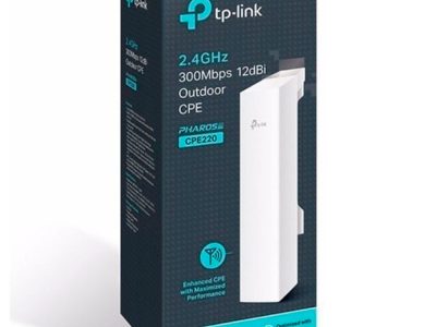Acess Point TPLINK Exterior de 2.4 GHz 300 Mbps 12 dBi.