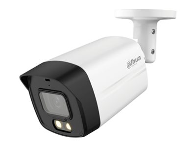 CAMARA ANALOGA TIPO BALA SEMIMETALICA 5MP ILUMINACIÓN SMART DUAL LIGHT 40M 2.8MM LUZ VISIBLE MIC. INTEG IP67