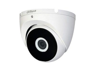 Camara Dahua Domo, 2MP, Lente fijo 2,8mm, 4en1 (CVI/TVI/AHD/CVBS), DWDR, Smart IR20m, Metalica, 12VDC.