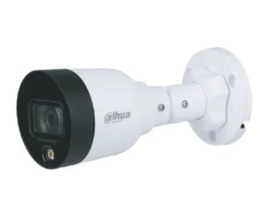 Cámara IP Dahua tipo Bala, Sensor de imagen CMOS de 2 MP 1/2,8, 2 MP a 25/30 fps, 265, IR 30 m, DWDR, 3D NR, HLC, BLC, marca de agua digital, ROI, SMART H,264+/H,265+, 12 VDC/PoE, IP67,Admite, Admite detección humana