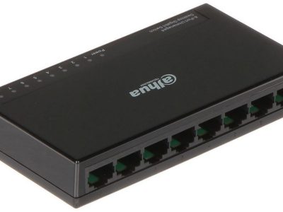 Switch Dahua Giga No Administrable 8 puertos 10/100/1000 (Plástico)