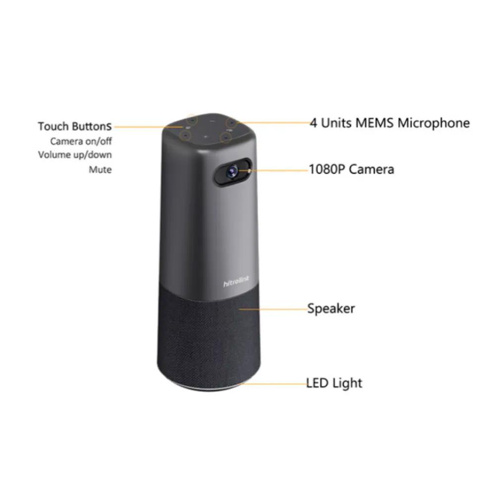 Cámara Dahua USB todo en uno 1080P,2MP / FHD a 30fps, gran angular de 100° reducción de ruido digital 3D,Procesamiento de voz multidimensional, presenta más naturaleza, voz abundante y clara,Algoritmo de matriz omnidireccional de 4 micrófonos, captación de sonido de 360° y 4mts (radio),Admite reducción de ruido AI/AEC/ANS/AGC; Suprima eficazmente - Imagen 3