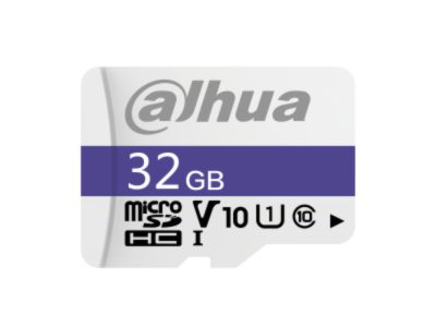 Memoria MicroSD Dahua 32GB SDHC; CLASE 10/U1/V1O; Lectura 90mb/s Escritura 15mb/s; Garantia 7 años