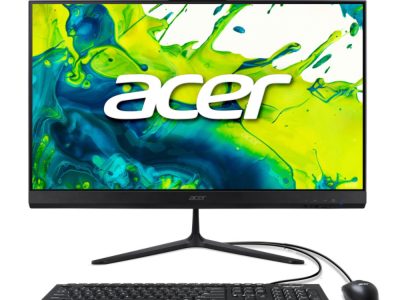 Acer Aspire C24-2YE-13U3UNL-LR11 AIO Intel® 13thGen Core™ Ci3 1305U 23,8 100Hz 8GB/512SSD/DDR4 SO-DIMM x2 Intel® UHD Graphics 1 Displayport 1.4 out (8K@60Hz)/x2 Type-A (USB3.2 Gen2)/x2 Type-A (USB2.0) X1 (1G LAN)/ HDMI 1.4 out (4K@60Hz) Teclado Y Mouse inalambrico