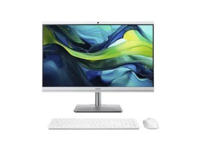 Acer Aspire C24-2GLR16 AIO Intel® 13thGen Core™ i5 13420H 23,8 16GB *1/512SSD/DDR4 SO-DIMM x2 Intel® UHD Graphics 1 Displayport 1.4 /2 Type-A (USB3.2 Gen2)/x2 Type-A (USB2.0) X1 (1G LAN)/Teclado y Mouse inalambrico/Linux (Eshell)