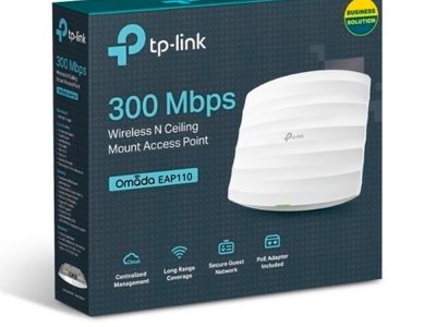Punto de Acceso TPLINK Inalámbrico Montaje Techo N 300Mbps COLOR Blanco