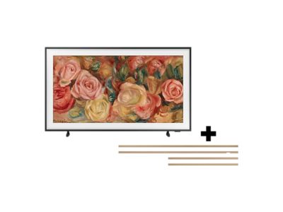 Televisor Samsung FLAT QLED FRAME Smart TV 65 pulgadas, UHD 4K  /3,840 x 2,160 / DVB-T2 / Wifi 5/ Modo Arte/ NQ4 AI Gen 2 procesador/ 144Hz/ Pantalla mate /Bluetooth 5.3/ Dual Led / asistente de voz /  Multiview/ modo ambiente/ Modo Juego/  HDMI x 4 / USB x 2 /LAN/ One conect /40W audio/ abre y edita archivos de Office/ Control Solar/Garantía 1 añ