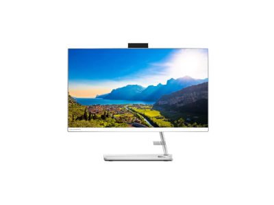 Todo en uno Lenovo IC 3 24ALC6 AMD Ryzen 5 7430U 23,8 Pulgadas FHD Memoria 16GB Estado Solido 512GB Linux Blanco