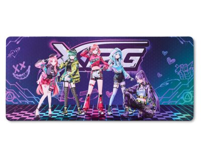 FRONTLINEXL XTREMESAGA04, personajes de XTREME SAGA, microfibra, (ancho x largo) 900 x 400mm, 2 años de garantía